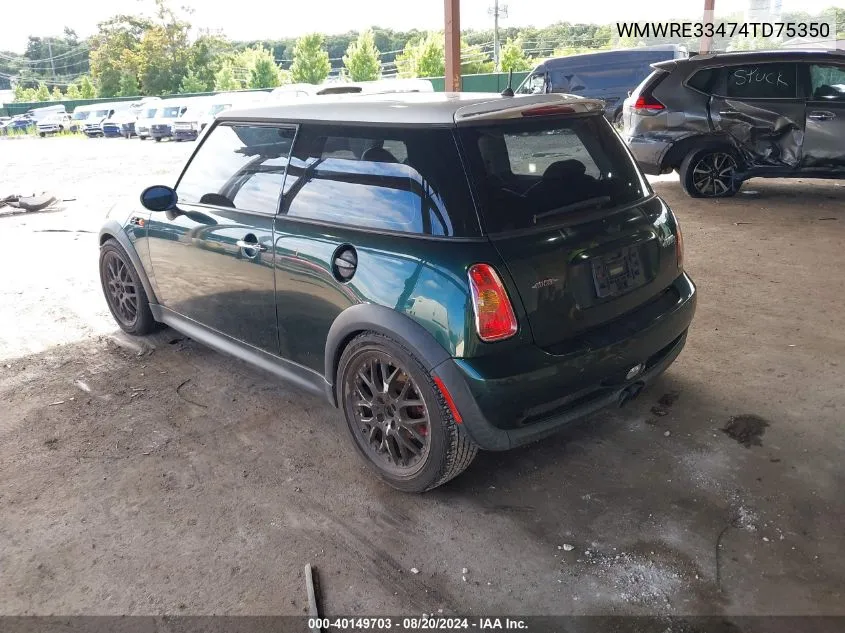 WMWRE33474TD75350 2004 Mini Cooper S