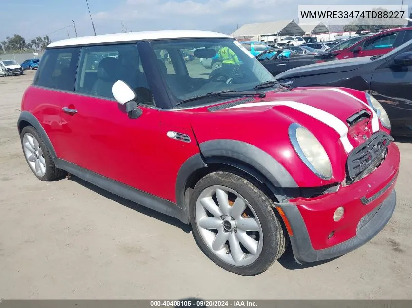 WMWRE33474TD88227 2004 Mini Cooper S