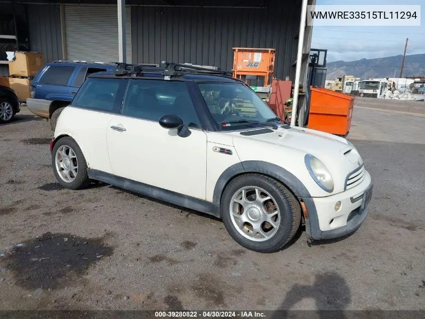 WMWRE33515TL11294 2005 Mini Cooper S