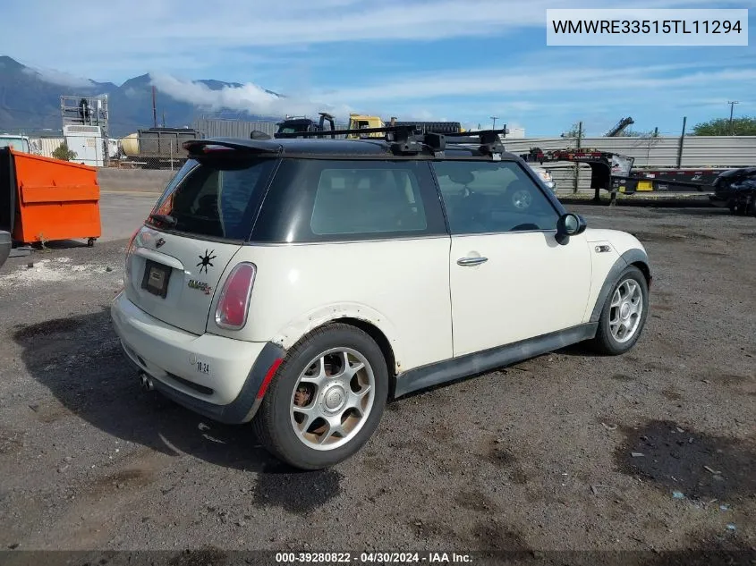 WMWRE33515TL11294 2005 Mini Cooper S