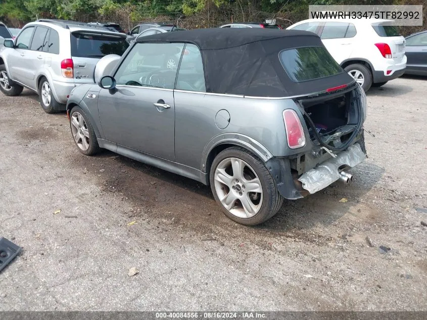 WMWRH33475TF82992 2005 Mini Cooper S