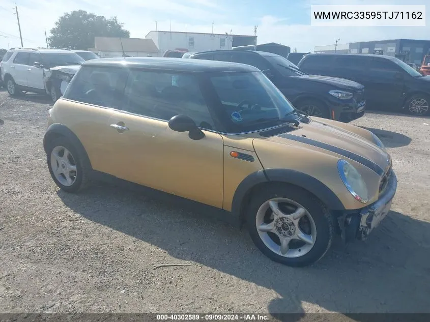 2005 Mini Cooper VIN: WMWRC33595TJ71162 Lot: 40302589