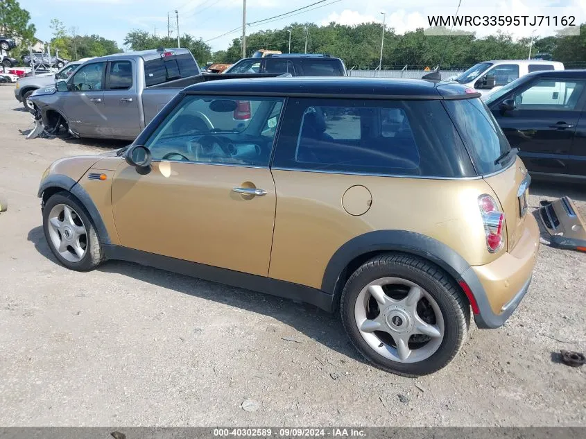 2005 Mini Cooper VIN: WMWRC33595TJ71162 Lot: 40302589