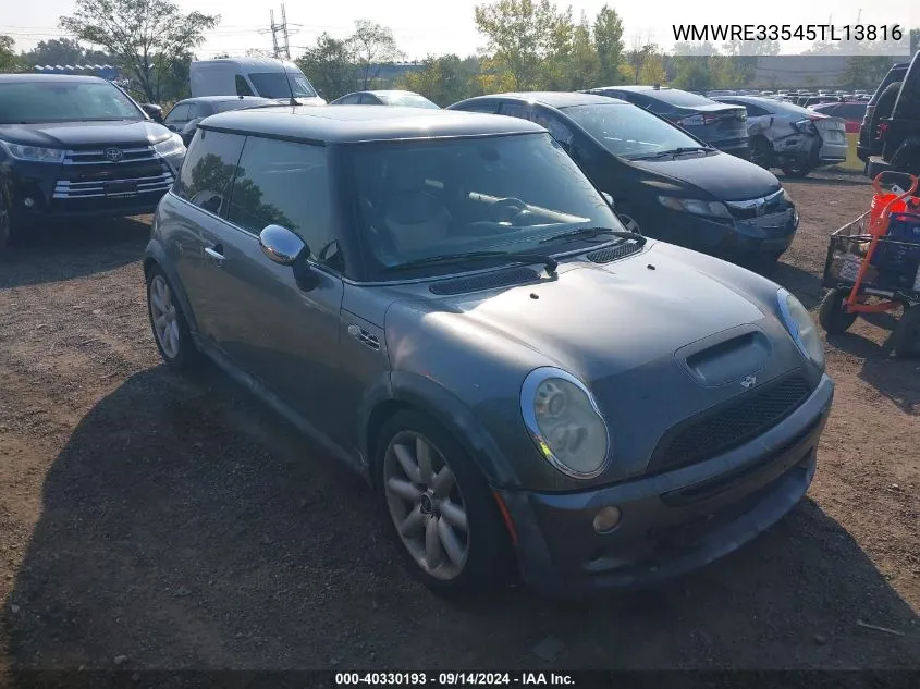 2005 Mini Cooper S VIN: WMWRE33545TL13816 Lot: 40330193