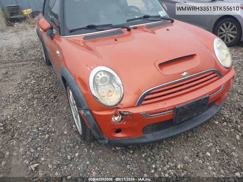 WMWRH33515TK55610 2005 Mini Cooper S