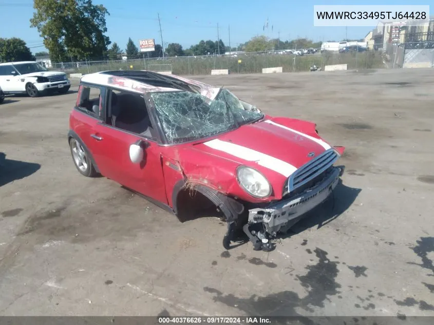 2005 Mini Cooper VIN: WMWRC33495TJ64428 Lot: 40376626