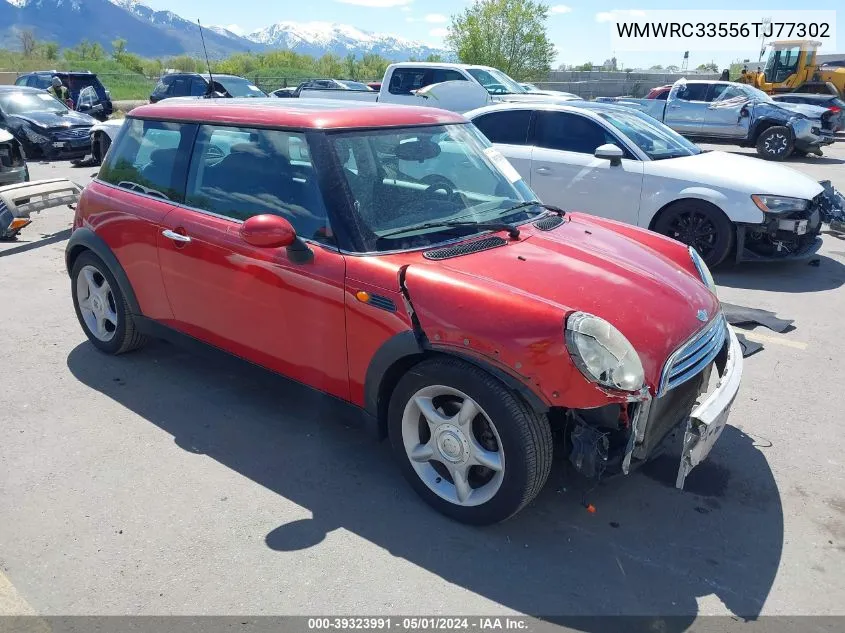 2006 Mini Cooper VIN: WMWRC33556TJ77302 Lot: 39323991