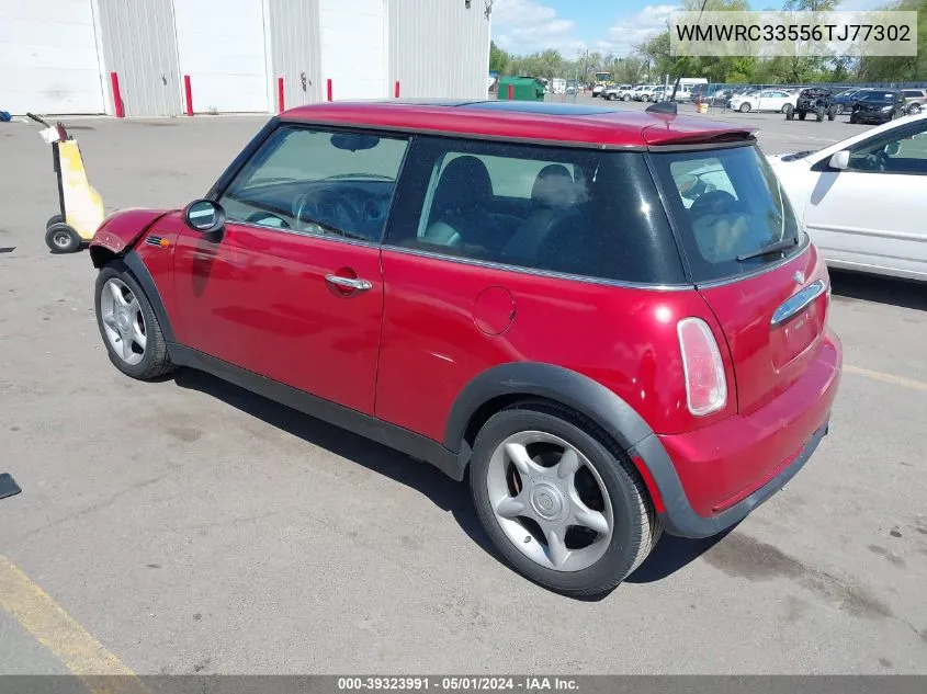 2006 Mini Cooper VIN: WMWRC33556TJ77302 Lot: 39323991