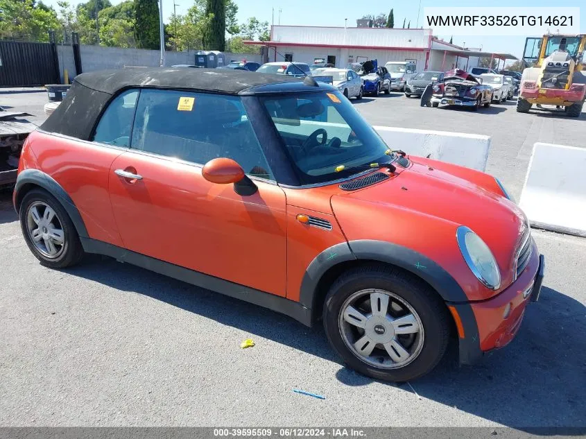 2006 Mini Cooper VIN: WMWRF33526TG14621 Lot: 39595509