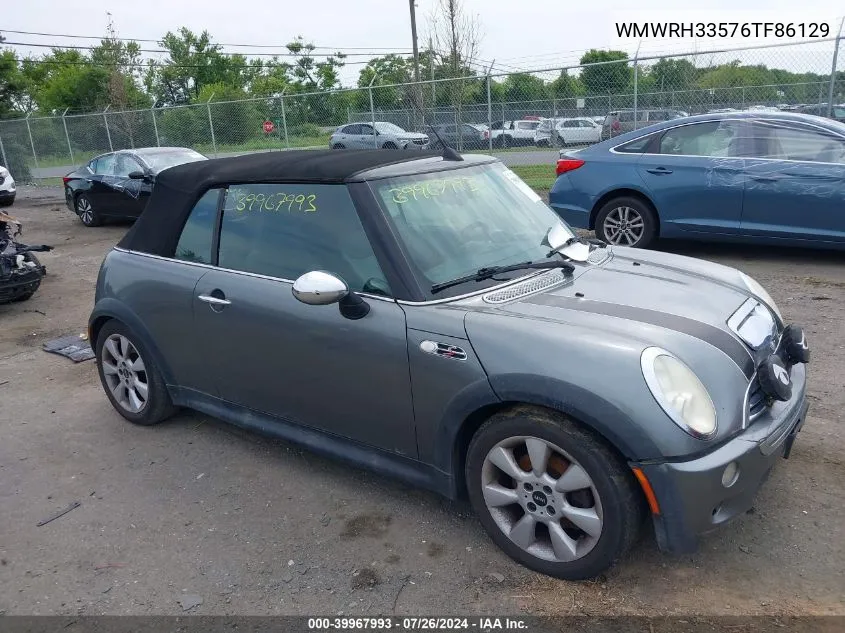 WMWRH33576TF86129 2006 Mini Cooper S