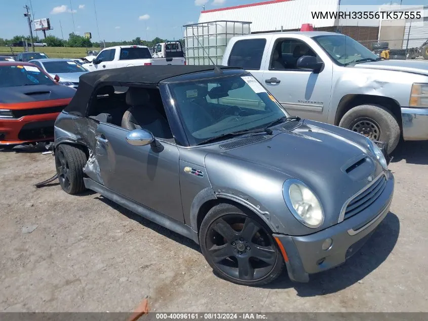 2006 Mini Cooper S VIN: WMWRH33556TK57555 Lot: 40096161