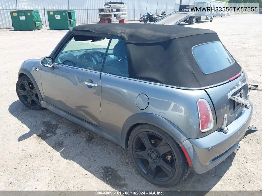 2006 Mini Cooper S VIN: WMWRH33556TK57555 Lot: 40096161