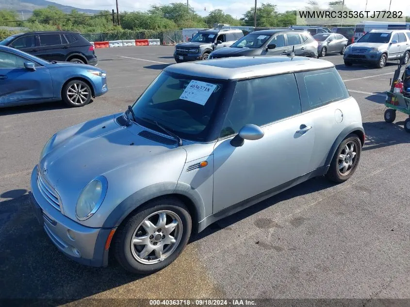 2006 Mini Cooper VIN: WMWRC33536TJ77282 Lot: 40363718