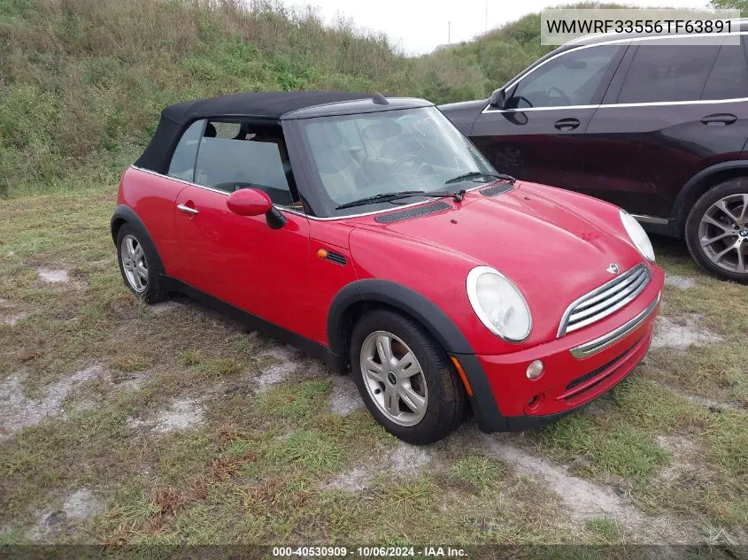 2006 Mini Cooper VIN: WMWRF33556TF63891 Lot: 40530909