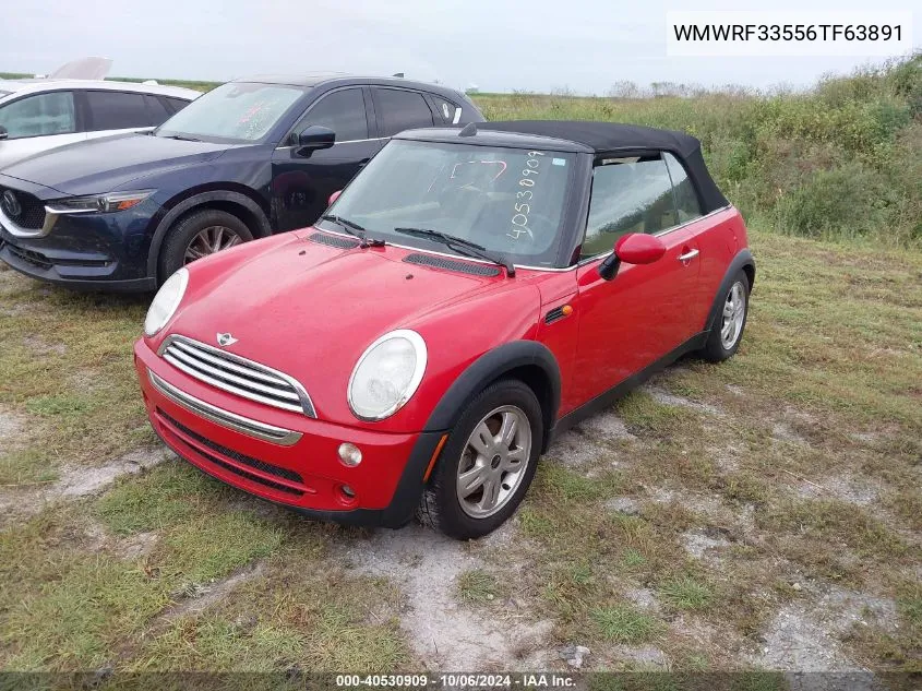 2006 Mini Cooper VIN: WMWRF33556TF63891 Lot: 40530909