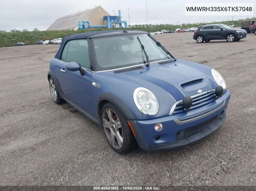 2006 Mini Cooper S VIN: WMWRH335X6TK57048 Lot: 40541652