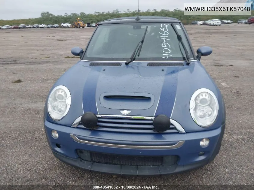 2006 Mini Cooper S VIN: WMWRH335X6TK57048 Lot: 40541652