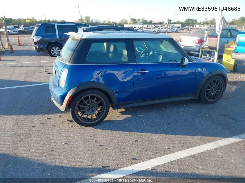 2006 Mini Cooper S VIN: WMWRE33596TJ48685 Lot: 40558461