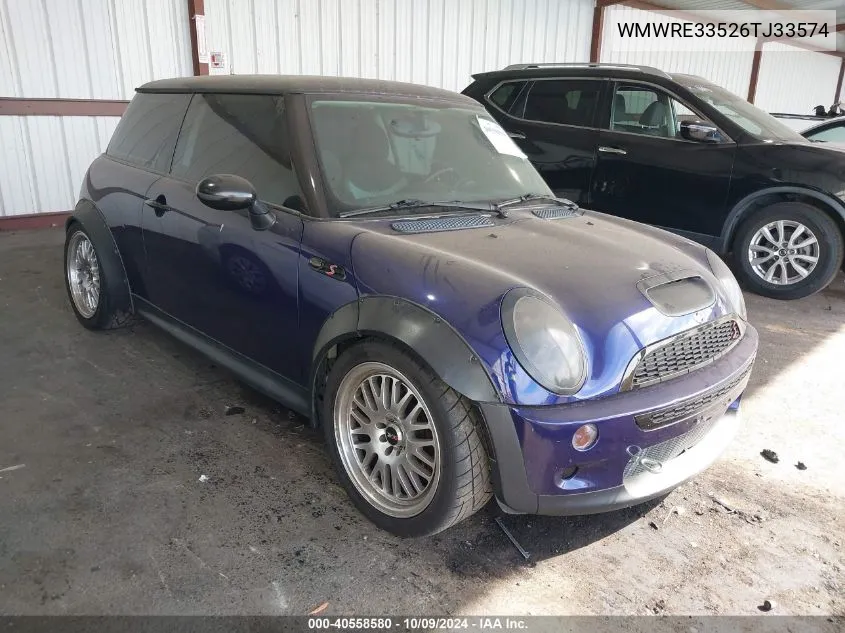 2006 Mini Cooper S VIN: WMWRE33526TJ33574 Lot: 40558580