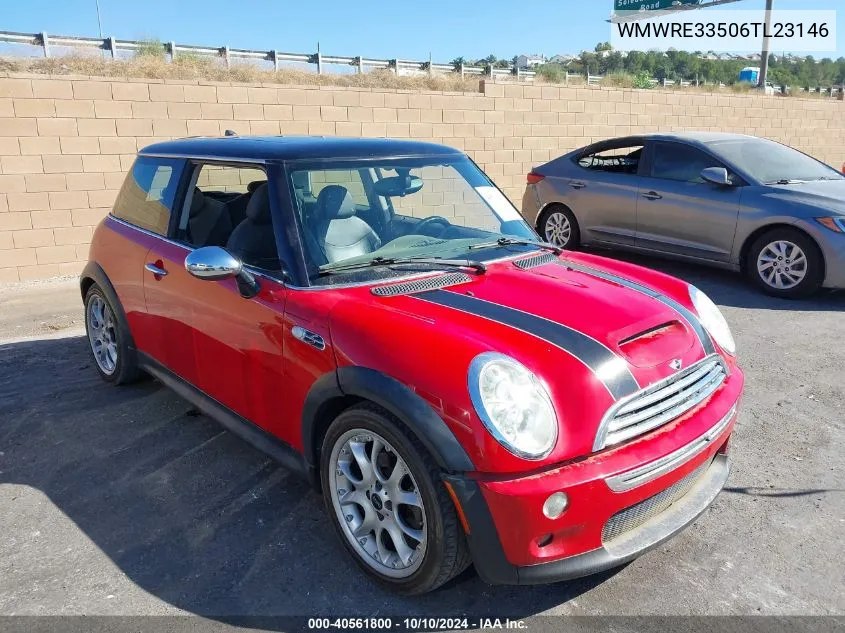 2006 Mini Cooper S VIN: WMWRE33506TL23146 Lot: 40561800