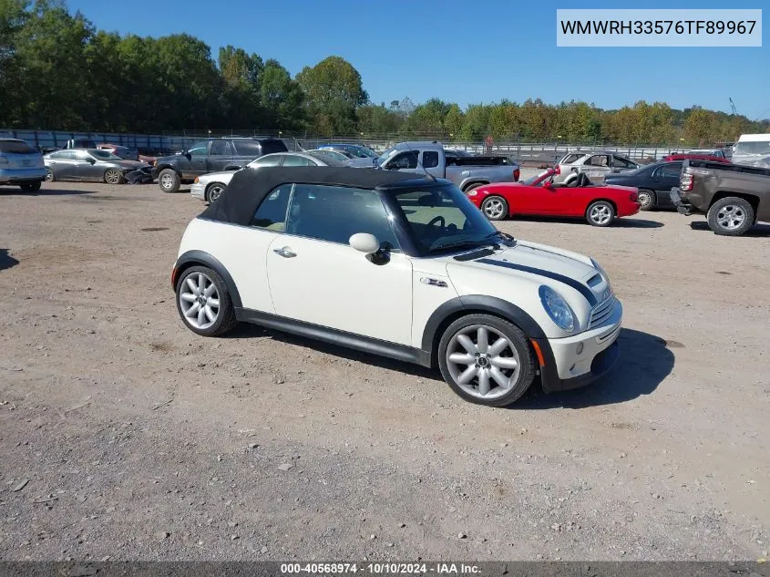 WMWRH33576TF89967 2006 Mini Cooper S