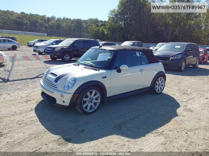 WMWRH33576TF89967 2006 Mini Cooper S