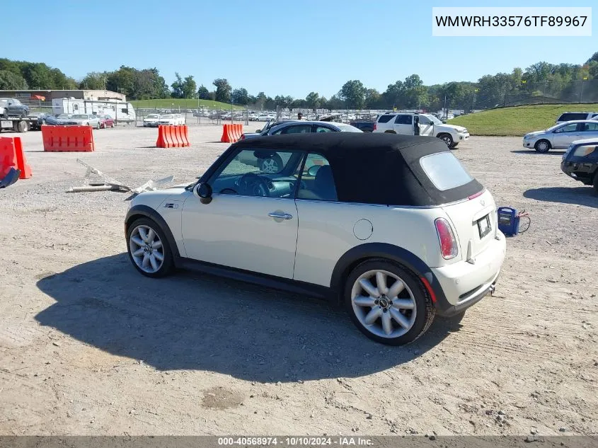 WMWRH33576TF89967 2006 Mini Cooper S