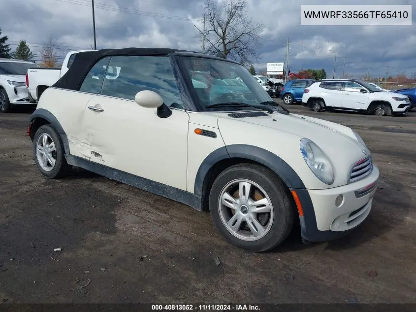 2006 Mini Cooper VIN: WMWRF33566TF65410 Lot: 40813052