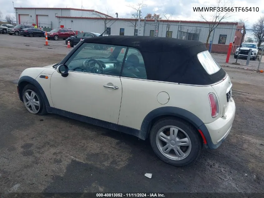 2006 Mini Cooper VIN: WMWRF33566TF65410 Lot: 40813052