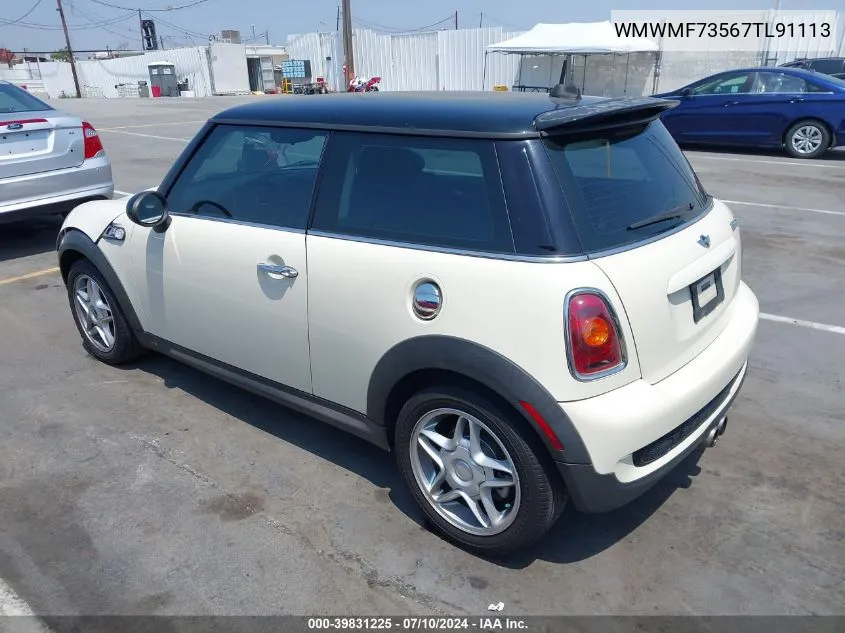 WMWMF73567TL91113 2007 Mini Cooper S