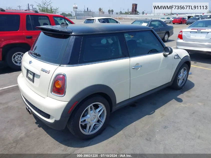 WMWMF73567TL91113 2007 Mini Cooper S