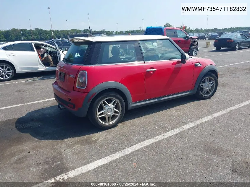 WMWMF73547TT82832 2007 Mini Cooper S