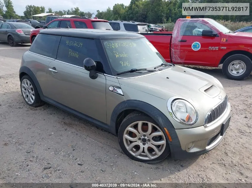 WMWMF73537TL92817 2007 Mini Cooper S