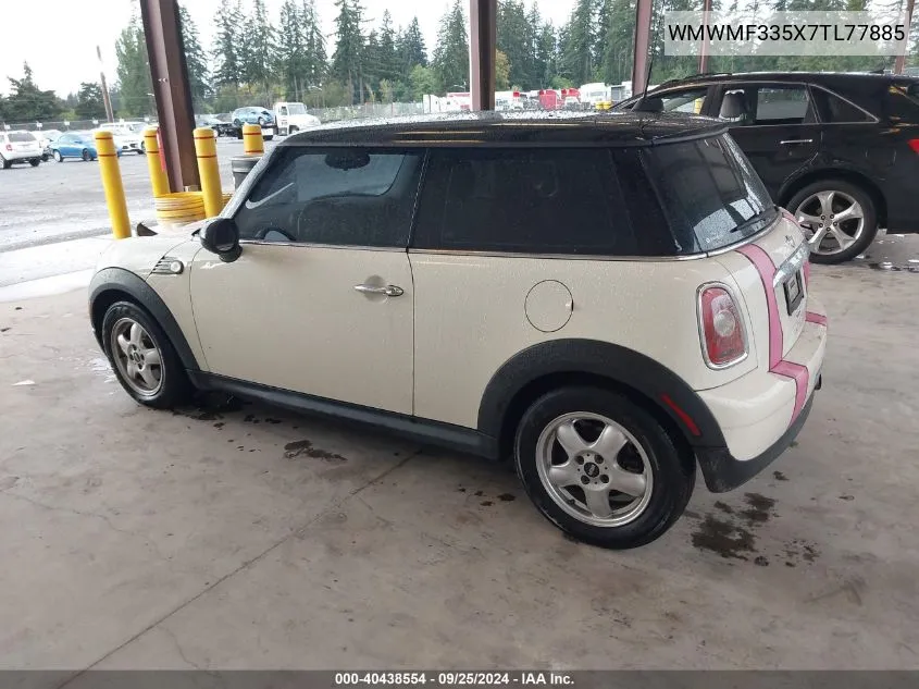 WMWMF335X7TL77885 2007 Mini Cooper