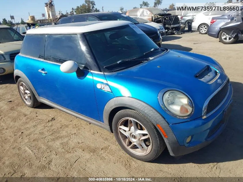 2007 Mini Cooper S VIN: WMWMF73597TL88660 Lot: 40635986