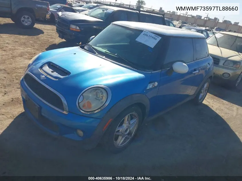 2007 Mini Cooper S VIN: WMWMF73597TL88660 Lot: 40635986