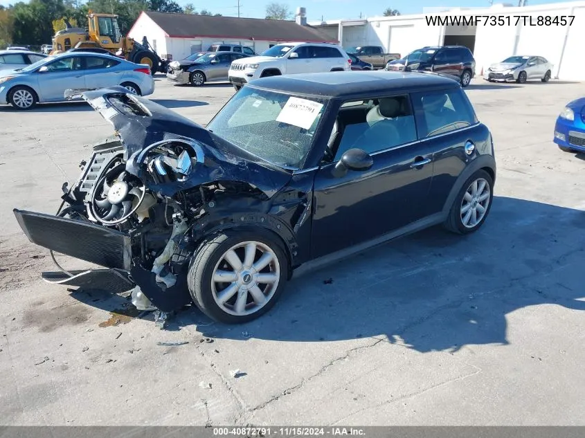 2007 Mini Cooper S VIN: WMWMF73517TL88457 Lot: 40872791