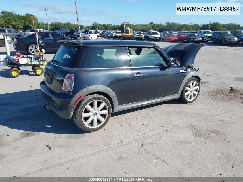 2007 Mini Cooper S VIN: WMWMF73517TL88457 Lot: 40872791