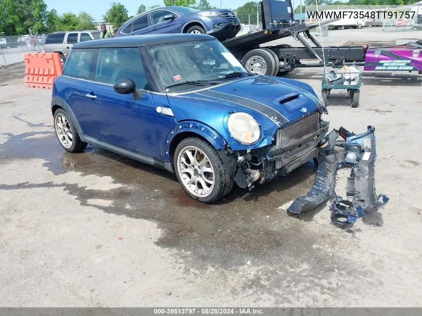 WMWMF73548TT91757 2008 Mini Cooper S