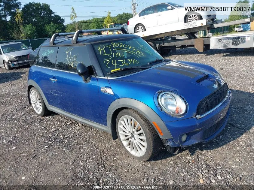 2008 Mini Cooper S VIN: WMWMF73588TT90837 Lot: 40207770