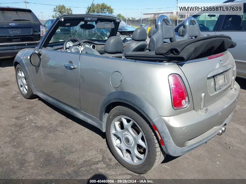 2008 Mini Cooper S VIN: WMWRH33558TL97639 Lot: 40460956