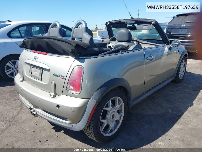 WMWRH33558TL97639 2008 Mini Cooper S