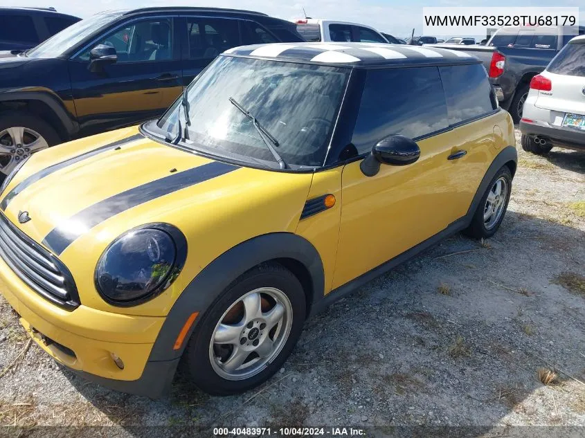 2008 Mini Cooper VIN: WMWMF33528TU68179 Lot: 40483971