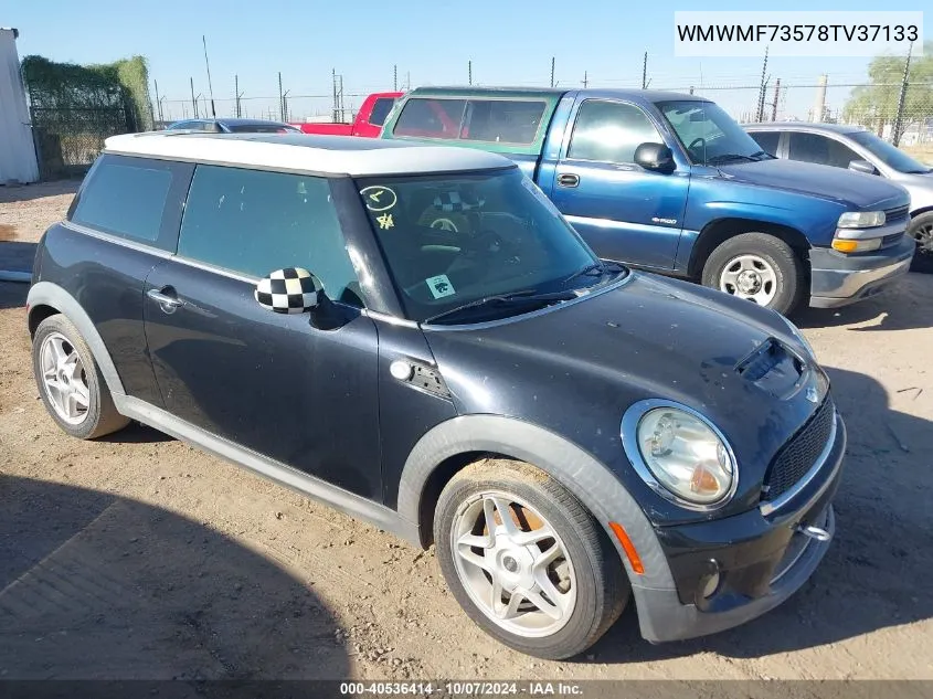 2008 Mini Cooper S S VIN: WMWMF73578TV37133 Lot: 40536414