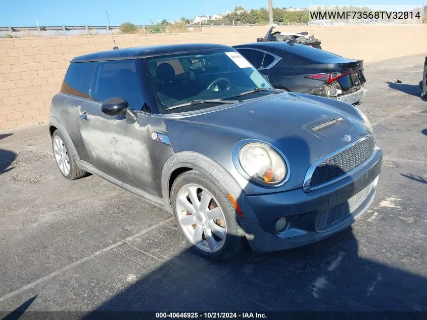 2008 Mini Cooper S VIN: WMWMF73568TV32814 Lot: 40646925