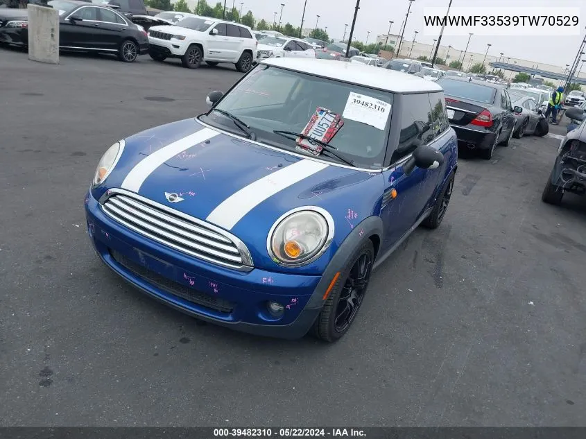 WMWMF33539TW70529 2009 Mini Cooper