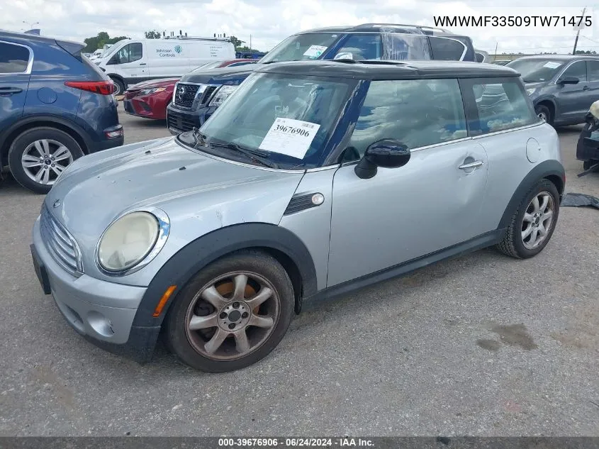 WMWMF33509TW71475 2009 Mini Cooper