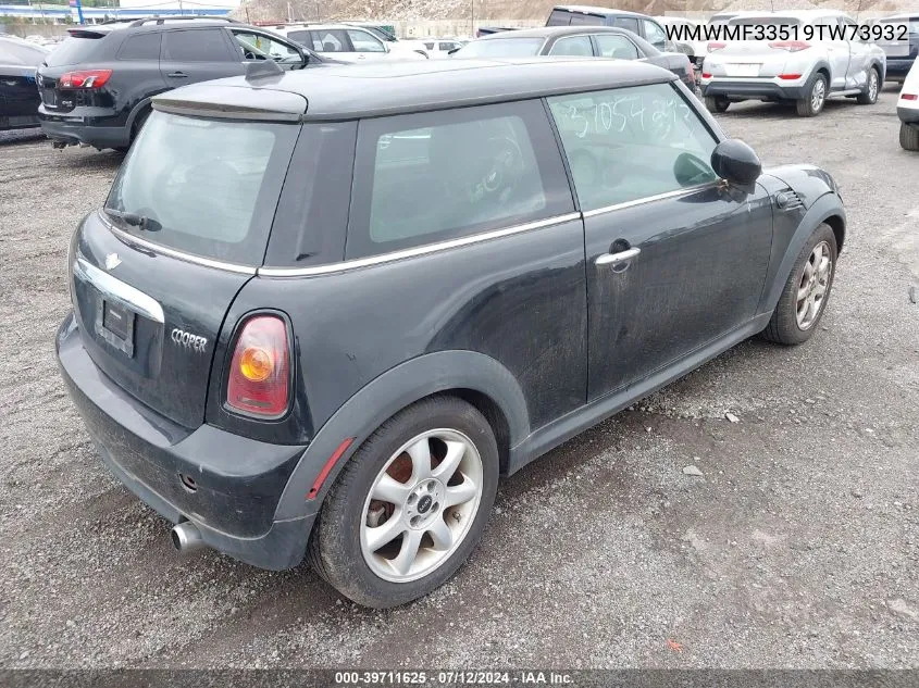 WMWMF33519TW73932 2009 Mini Cooper