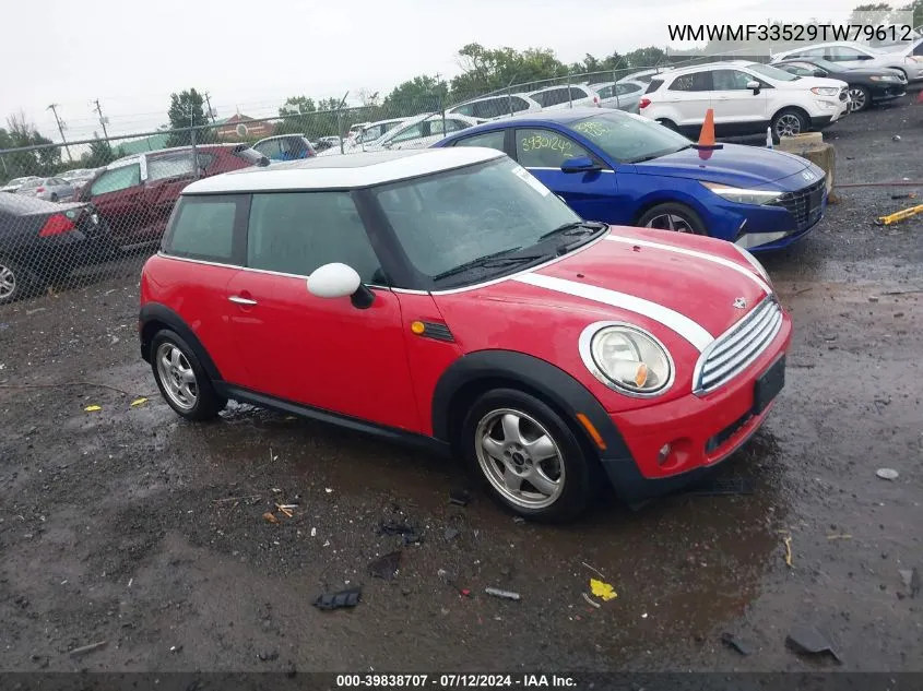 2009 Mini Cooper VIN: WMWMF33529TW79612 Lot: 39838707