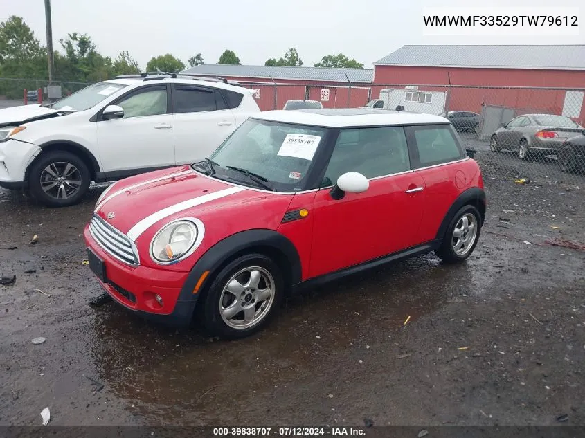 WMWMF33529TW79612 2009 Mini Cooper